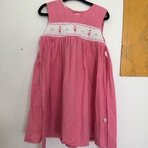 Sleeveless Ballerina Petit Ami Smocked Dress